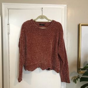 Zara Velvet Sweater